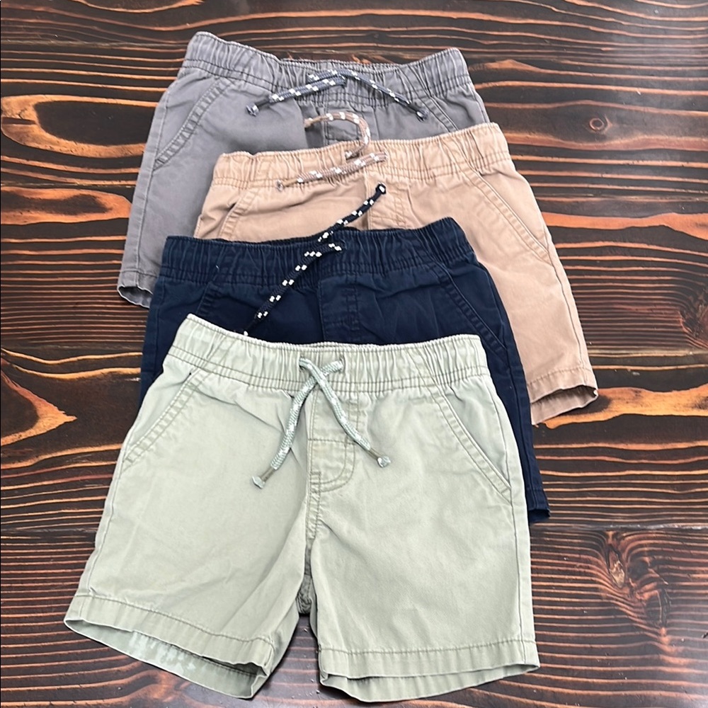Set of Four Boys' Casual Shorts